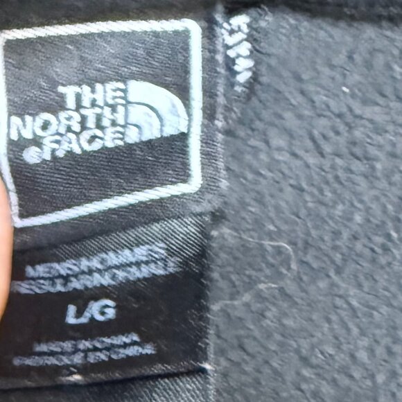 The North Face Full-Zip Fleece Jacket Men’s Large Black Zip Pockets GUC - Picture 4 of 9